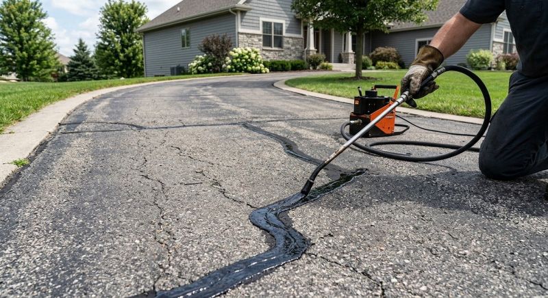 Asphalt Driveway Repair in Los Angeles, CA