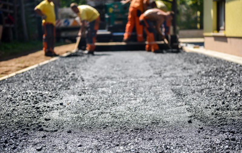 Asphalt Driveway Installation detail