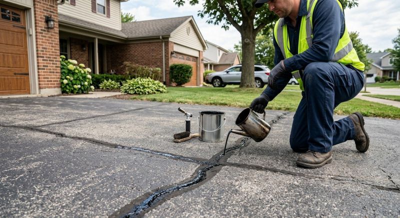 Road Crack Repair in Los Angeles, CA
